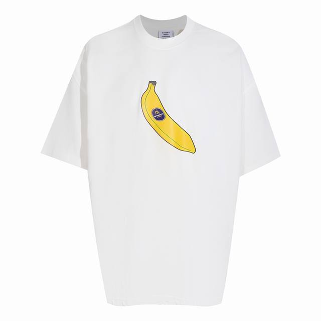 顶配版 Vetement 2024 新款香蕉短袖t恤 码数s-Xl